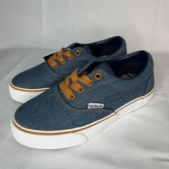 Hurley Other - Hurley Shoes boys 3, Y3 classic everyday denim basics, kids, girls NWT, tie